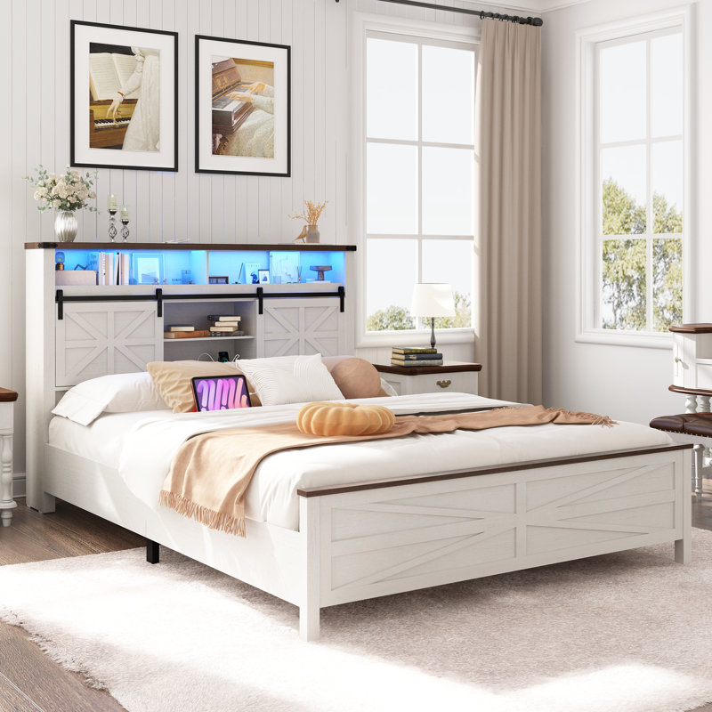 Wayfair storage beds queen sales